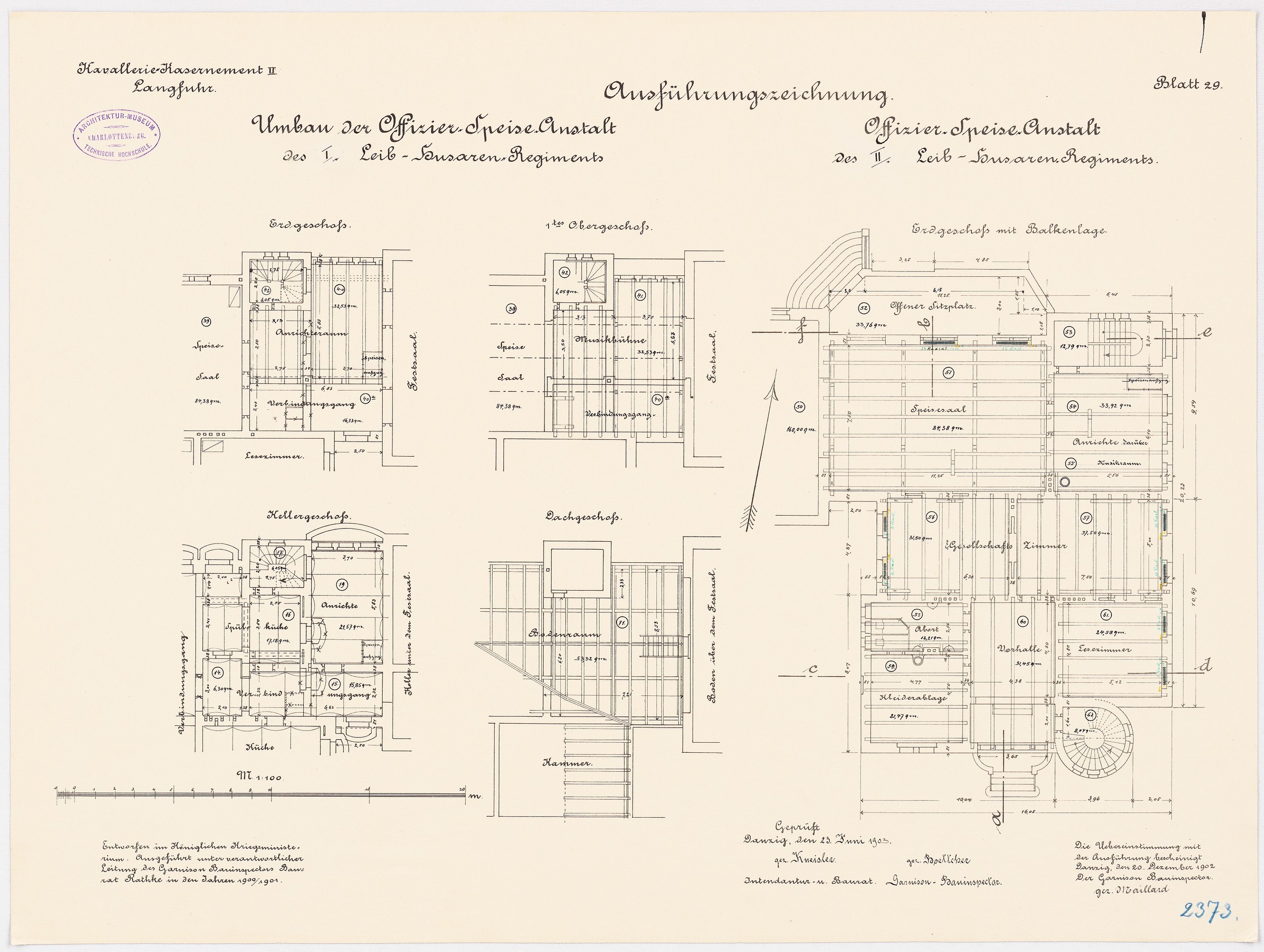 Schwarzes und weißes architektonisches Grundrissbild des ehemaligen Bundeskanzleramtes, das detaillierte Layout und Text zeigt.