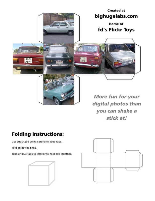 Ein Präsentationsfolie mit Fahrzeugen auf einer Straße und Text.